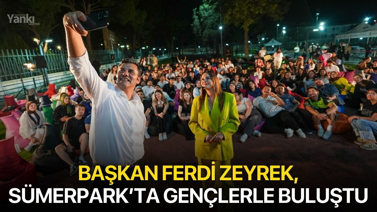 Başkan Ferdi Zeyrek, Sümerpark’ta Gençlerle Buluştu