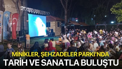 Minikler, Şehzadeler Parkı’nda Tarih ve Sanatla Buluştu