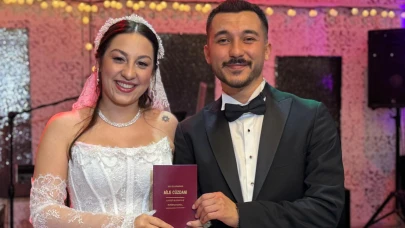 Akbalık ve Sert Aileleri’nin mutlu günü