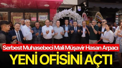 Serbest Muhasebeci Mali Müşavir Hasan Arpacı yeni ofisini açtı