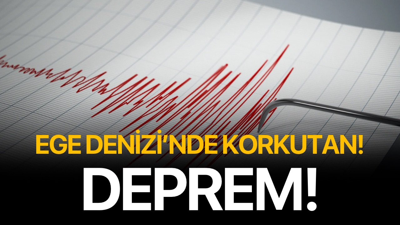 Ege’de korkutan deprem! Manisa da sallandı