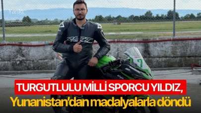 Turgutlulu milli sporcu Yıldız, Yunanistan’dan madalyalarla döndü
