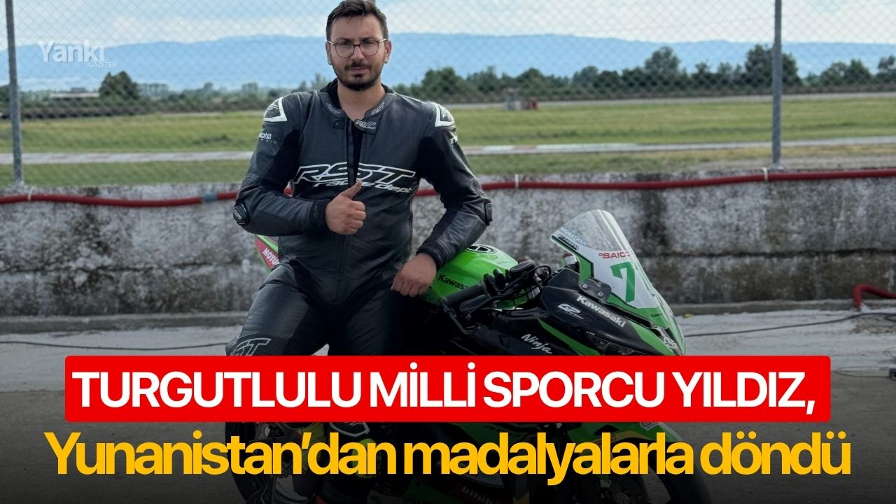 Turgutlulu milli sporcu Yıldız, Yunanistan’dan madalyalarla döndü