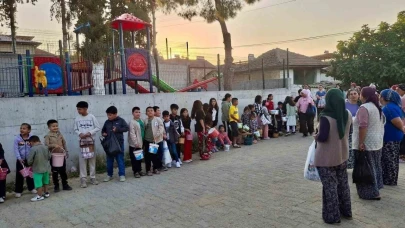 İlçede arife geleneği çocukları sevindirdi