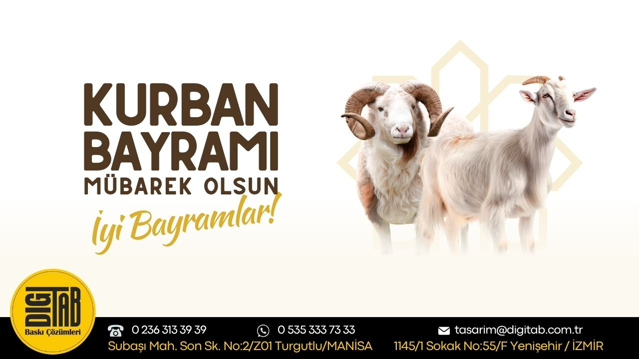 Digitab Baskı Çözümleri'nden Bayram Kutlaması