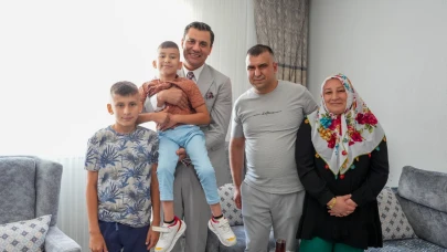 Başkan Zeyrek’ten Küçük Ali’ye Bayram Sürprizi