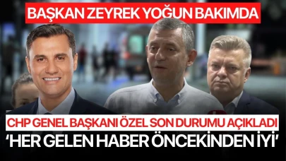 Özgür Özel: “Her gelen haber bir öncekinden daha iyi”