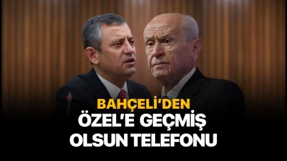 Bahçeli'den Özel'e geçmiş olsun telefonu