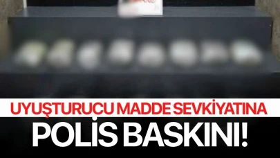 Uyuşturucu madde sevkiyatına polis baskını!