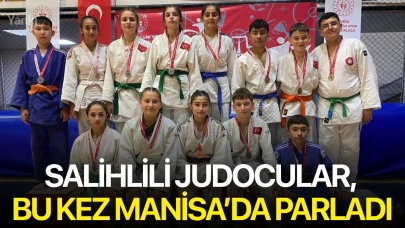 Salihlili judocular, bu kez Manisa’da parladı