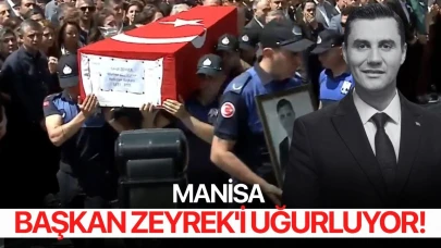 Manisa Başkan Zeyrek'i Uğurluyor!