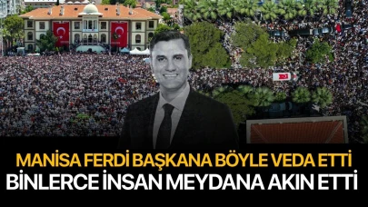 Manisa Ferdi Zeyrek'e böyle veda etti