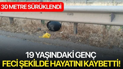 19 yaşındaki genç feci şekilde hayatını kaybetti!