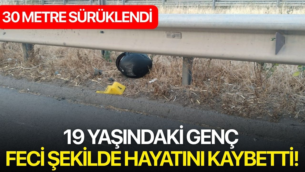 19 yaşındaki genç feci şekilde hayatını kaybetti!