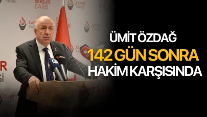 Ümit Özdağ 142 Gün Sonra İlk Kez Hakim Karşısında