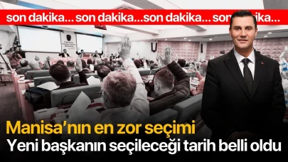 Manisa, Büyükşehir Belediye Başkanını seçecek