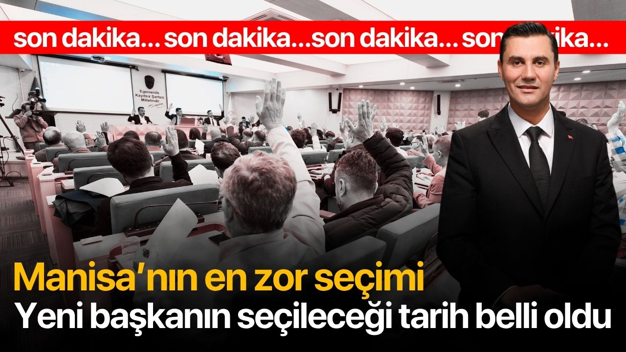 Manisa, Büyükşehir Belediye Başkanını seçecek