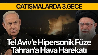 Tel Aviv’e hipersonik füze, Tahran’a hava harekâtı
