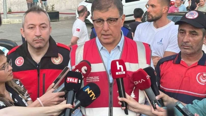 Başkan Tugay: "Yangında herhangi bir yaralanma yok"