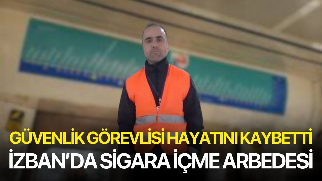 İZBAN'da sigara içme kavgası çıktı! Güvenlik görevlisi hayatını kaybetti