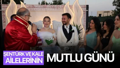 Şentürk ve Kale Aileleri’nin mutlu günü