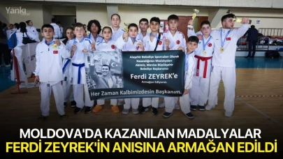 Moldova'da kazanılan madalyalar Ferdi Zeyrek'in anısına armağan edildi