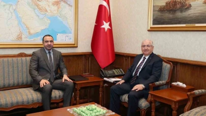 Bakan Güler, Azerbaycan’ın İstihbarat Başkanı Korgeneral Sultanov’u kabul etti