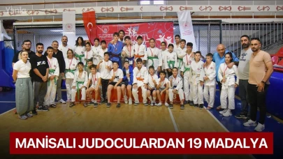 Manisalı judoculardan 19 madalya