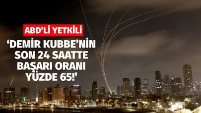 "Demir Kubbe'nin son 24 saatte başarı oranı sadece yüzde 65"