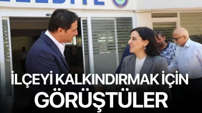 İlçeyi kalkındırmak için görüştüler