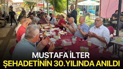 Mustafa İlter şehadetinin 30.yılında anıldı