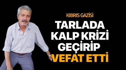 Tarlada Kalp Krizi Geçirip Hayatını Kaybetti