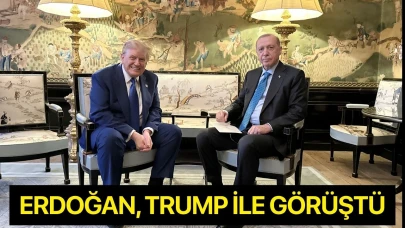 Cumhurbaşkanı Erdoğan, ABD Başkanı Donald Trump ile bir araya geldi.
