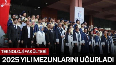 Teknoloji Fakültesi 2025 yılı mezunlarını uğurladı