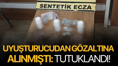 Uyuşturucudan gözaltına alınmıştı: Tutuklandı!