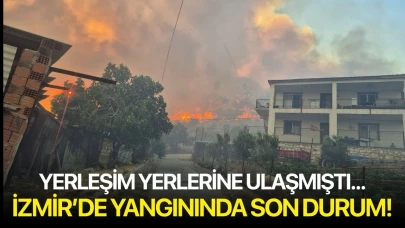 Yerleşim yerlerini tehdit ediyordu... İzmir Yangınında Son Durum