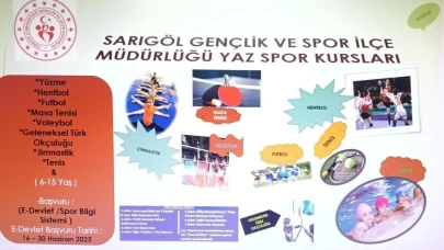 İlçede GSB’nin Yaz Spor Kurslarına kayıtlar başladı