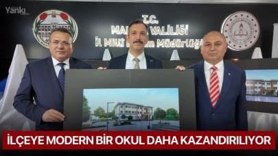 İlçeye modern bir okul daha kazandırılıyor