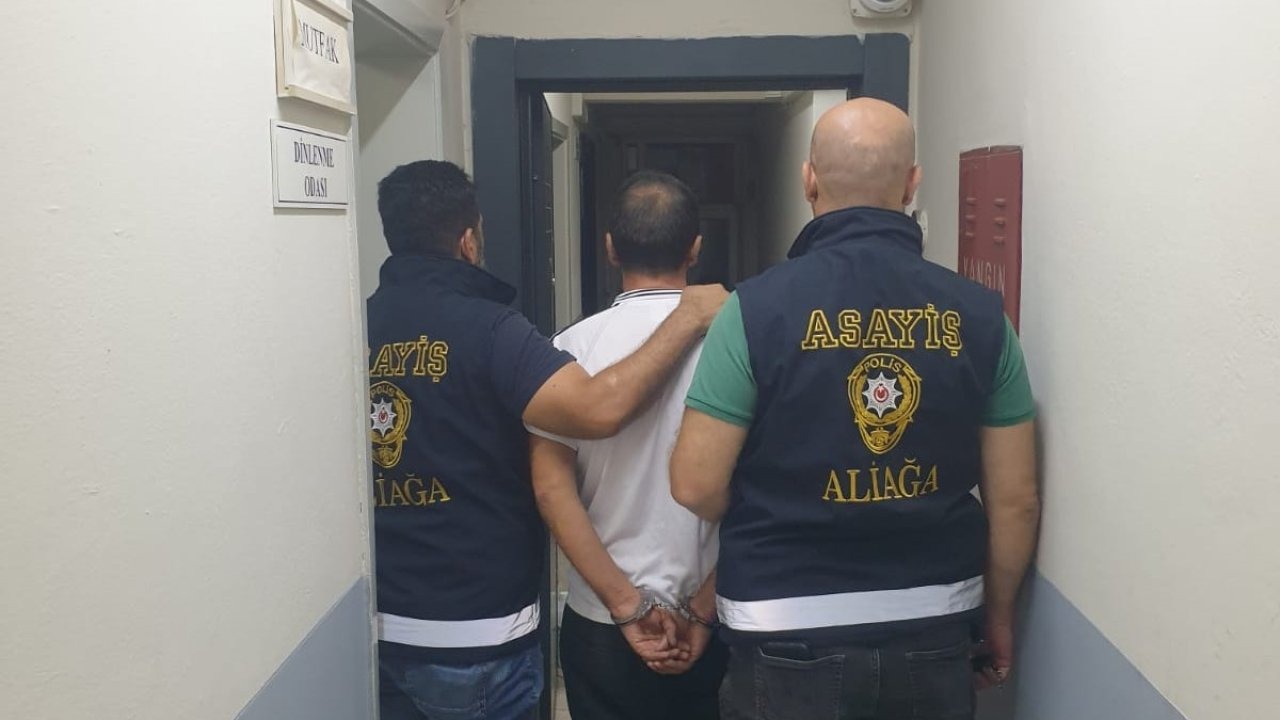 20 yıl hapis cezası bulunan cezaevi firarisi İzmir’de yakalandı!