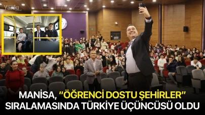 Manisa, “Öğrenci Dostu Şehirler” Sıralamasında Türkiye Üçüncüsü Oldu