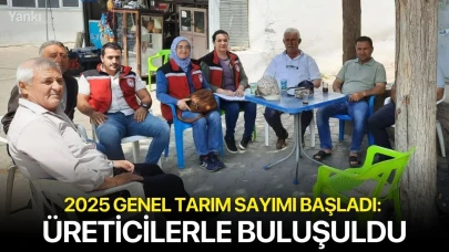 2025 Genel Tarım Sayımı başladı: Üreticilerle buluşuldu