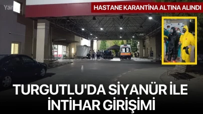 Turgutlu'da siyanür ile intihar girişimi