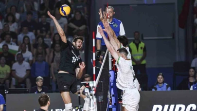 A Milli Erkek Voleybol Takımı, Bulgaristan’ı 3-0 mağlup etti