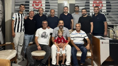 Salihli Beşiktaşlılar Derneği'nde bayrak değişimi