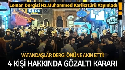 Leman dergisi Hz.Muhammed'in karikatürünü çizdi! Soruşturma başlatıldı