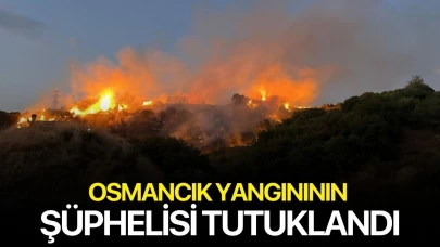 Osmancık yangınının şüphelisi tutuklandı