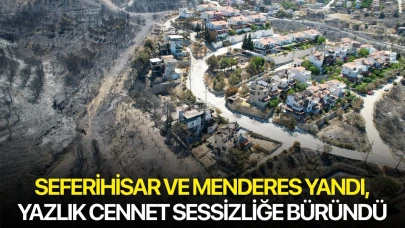 Seferihisar ve Menderes Yandı, yazlık cennet sessizliğe büründü