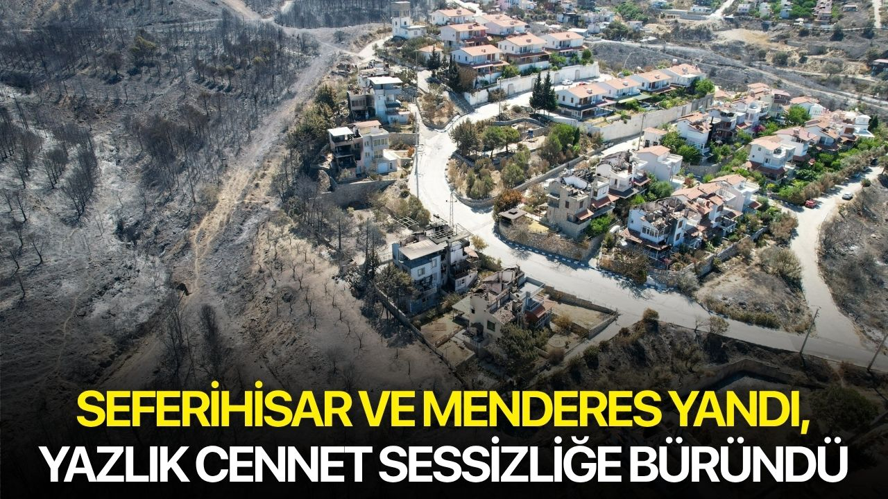 Seferihisar ve Menderes Yandı, yazlık cennet sessizliğe büründü