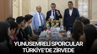 Yunusemreli sporcular Türkiye’de zirvede