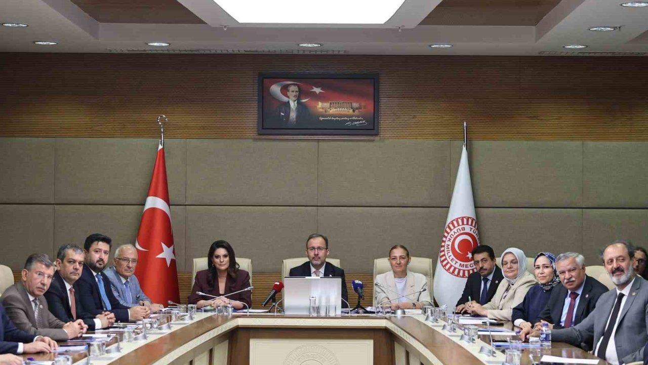 TBMM Engelli Bireyler Komisyonu Kasapoğlu başkanlığında toplandı